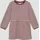s.Oliver Leichtes Sweat-Kleid mit glitzerndem Stickerei-Detail - 122