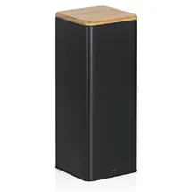 Kela Kiril Vorratsdose schwarz 11,5 x 11,5 x 29 cm 3,0 l