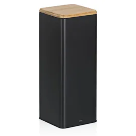 Kela Kiril Vorratsdose schwarz 11,5 x 11,5 x 29 cm 3,0 l