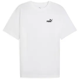 Puma ESS Relaxed Small No. 1 Logo Tee weiß XXL