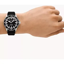 Giorgio Armani Sea Explorer Automatik Silikon 43 mm AR60078