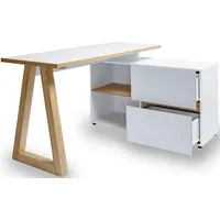 Jahnke Eckschreibtisch CLUB braun