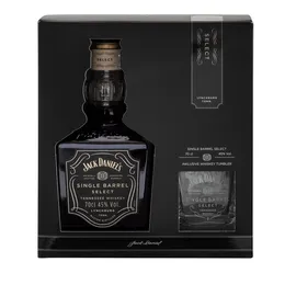 Jack Daniel's Single Barrel Select Tennessee 45% vol 0,7 Geschenkset
