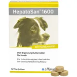 Hepatosan 1600 Diät-Erg.Futterm.Tab.f.Hunde 32 St