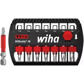 Wiha Bit Set BitBuddy 7-tlg. TY-Bit 49 mm