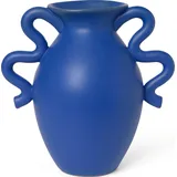 Ferm Living Vase Stein Blau