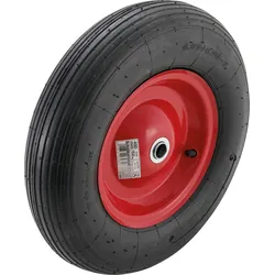 BGS DIY 80954 Schubkarrenrad Luftrad mit Schlauch Ø400mm