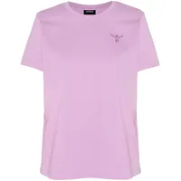 Chiemsee T-Shirt mit tonalem Stick & Print,
