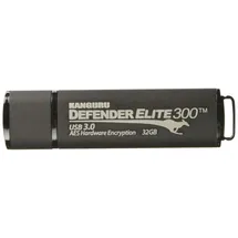 Istorage Kanguru Defender Elite300 32GB USB 3.2 Gen 1 Stick - Hardwareverschlüsselt FIPS 140-2 Lvl 2 TAA (KDFE300-32G)