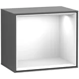Villeroy & Boch V&B Regalmodul Finion 41,8x35,6x27cm, Reg glo wh., Anthrac. m