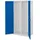 Kappes Schwerlastschrank Stahl 1.950 x 1.000 x 600 mm lichtgrau/enzianblau