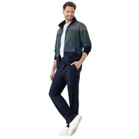 Hajo Hausanzug Herren Homewear Anzug (2 tlg) Modisches Design blau 62