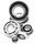 SKF Rillenkugellager 6002-2RSH 15 x 32 x 9 mm