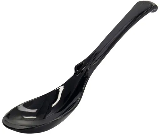 Tokyo Design Ramen Löffel – schwarz – 17 cm mit Haken