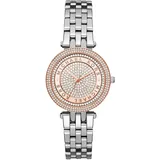 Michael Kors Uhr MK3446 Mini Darci Damenuhr Edelstahl Roségold Silber Armbanduhr