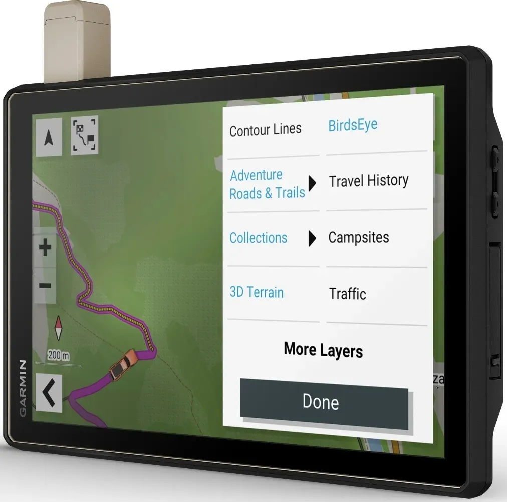 Garmin TREAD® XL Overland Edition Navigatiesysteem, zwart, Eén maat