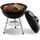 Holzkohlegrill tragbar schwarz