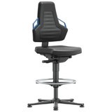 bimos Stuhl Nexxit 3 Gleiter K-Leder Griff blau