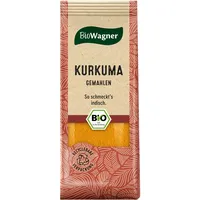 BioWagner - Bio Kurkuma gemahlen | intensiv gelbe Farbe für Currys und asiatische Gerichte | naturbelassene Bio-Zutaten | recyclebare Verpackung | 40 g