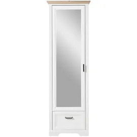 Landscape Garderobenschrank Jasmin 65x204x41 cm Eiche