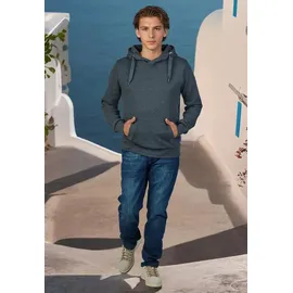 salzhaut Hoodie HEFF Grau M