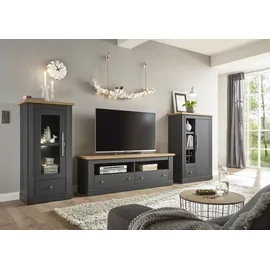 OTTO home Westminster TOPSELLER Lowboard 153 cm Grau Holzwerkstoff/Metall