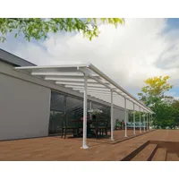 CANOPIA Terrassenüberdachung Feria 1276 x 380 cm weiß