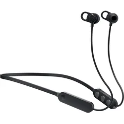 SKULLCANDY Jib+ Kabellose In-Ear-Kopfhörer mit Mikrofon für Freisprechanrufe, 8 Stunden Akkulaufzeit, Gels zur Geräuschisolierung, Schwarz Jib + Grande (Neu differenzbesteuert)