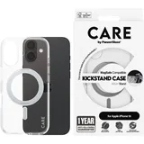 Panzer Glass iPhone 16 Silikon Case Transparent silber