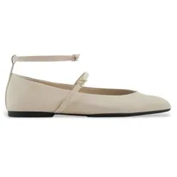 Armani Exchange für Damen. XDD004XV84101819 Ballerinas Englisch beige (39), Wohnung, Schnalle, Lässig
