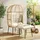 Outsunny Eiersessel Gartensessel 65 x 76 x 147 cm beige 1 St.