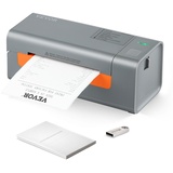 VEVOR Etikettendrucker 40-108 mm Labeldrucker Thermodrucker 203 Dpi Etikettendrucker 150 mm/s Versandetiketten Drucker Thermo-Direkt Etikettendruckgerät Usb