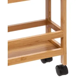 Five Schmaler Bambuswagen mit Rollen