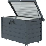 Outsunny Gartenbox 100 100 x 62 x 65 cm Dunkelgrau
