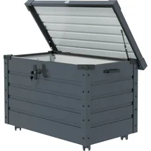 Outsunny Gartenbox 100 100 x 62 x 65 cm Dunkelgrau