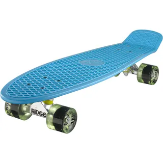 Ridge PB-27-Blue-ClearGreen Skateboard, Blue/Clear Green, 69 cm