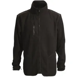 Zip-In Fleecejacke "150014" Working Xtreme schwarz - XXL