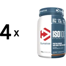 Dymatize Iso100 Hydrolyzed Gourmet Chocolate Pulver 900 g