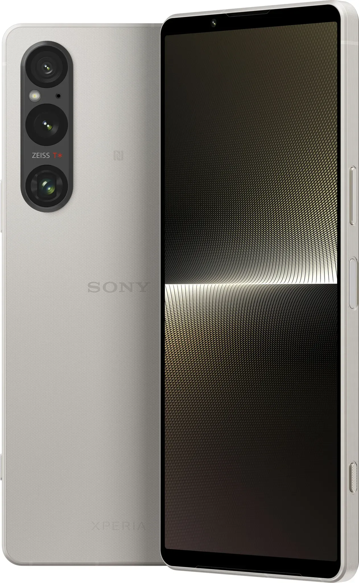 SONY Smartphone "XPERIA 1V" Mobiltelefone silberfarben (platin, silber) Smartphone Android