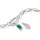 Thomas Sabo Charm-Anhänger Grün/Silber