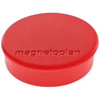 Magnetoplan Magnet Discofix Hobby, 10 Stück, rot
