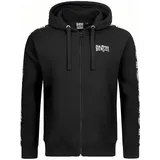BENLEE Rocky Marciano Kempton Reißverschlusspullover Herren Schwarz/Weiß 3XL