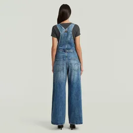 G-Star Cinch Dungaree Wide Jumpsuit - Dunkelblau - Damen - L