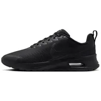 Nike Air Max Nuaxis Sneaker, Black Black Anthracite, 45
