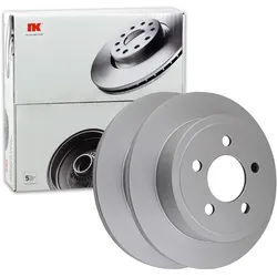 2x Nk Bremsscheiben 285mm Voll Hinten Passend Für Jeep Cherokee Wrangler: Bremsscheibe Chrysler: 52128411aa Chrysler: 52128411ab Jeep: 52128411aa Jeep