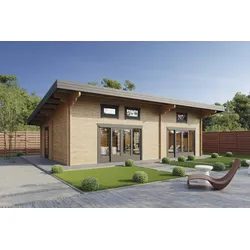 Wolff Finnhaus Ferienhaus Osterwal 63 - 70 mm