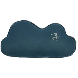Nobodinoz - L1N0 Cloud Kissen, deep blue (bestickt)