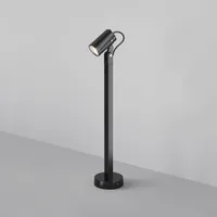 Licht-Erlebnisse Stehleuchte TONI Schwarz GU10 Modern Schwarz
