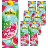 Pfanner Eistee Wassermelone, je 2 Liter, 6 Stück