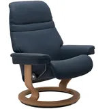 Stressless Stressless® Relaxsessel »Sunrise«, mit Classic Base, Größe M, Gestell Eiche blau